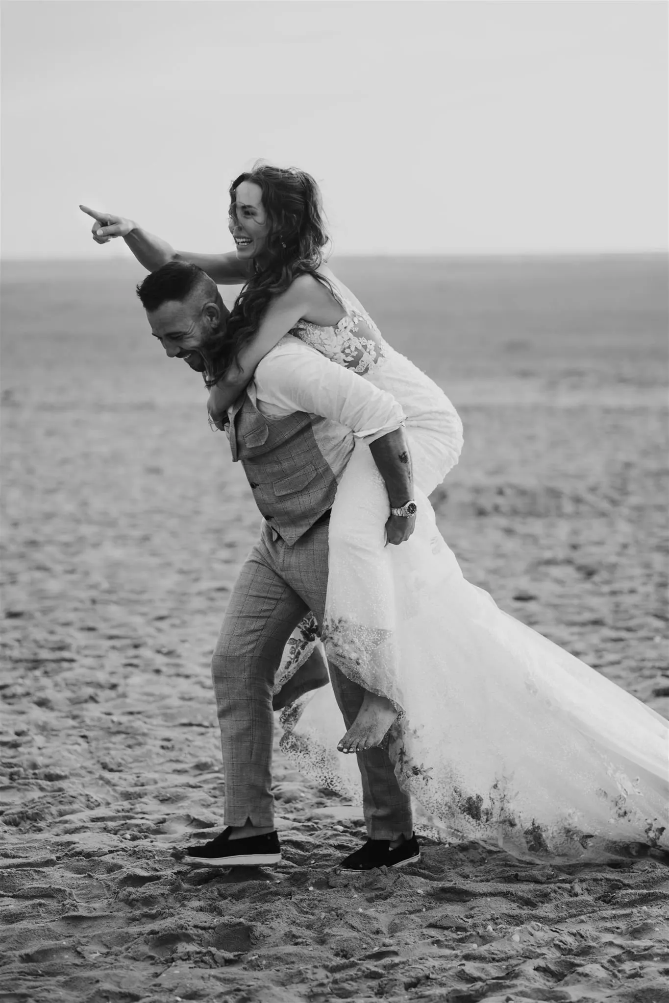 Remy & Marissa, Bruiloft aan het strand van Den Haag